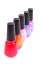 Nail paints Royalty Free Stock Photo