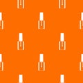 Nail polish bottle pattern seamless Royalty Free Stock Photo