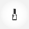 nail polish isolated solid icon