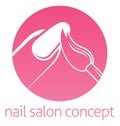 Nail Technician concept