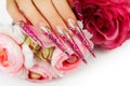 Nails art design.