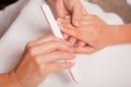 Nails manicure Royalty Free Stock Photo