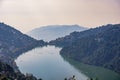 Nainital Lake in Kumaon region, Uttarakhand