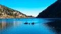 Nainital lake Royalty Free Stock Photo