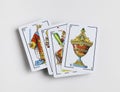 Naipes Spanish playing cards Royalty Free Stock Photo