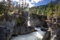 Nairn Falls, British Columbia, Canada Royalty Free Stock Photo