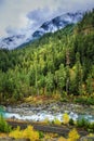 Nairn Falls Provincial Park, Pemberton, British Columbia, Sea to Sky Highway, Canada Royalty Free Stock Photo