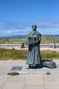 Nairn fishwife statue by the harbour