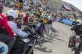 Nairo Quintana on Mont Ventoux - Tour de France 2013 Royalty Free Stock Photo