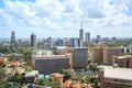 Nairobi cityscape - capital city of Kenya