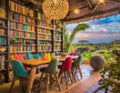 A Nairobi craftsman retreat, with a safari-themed library and a fusion of Kenyan