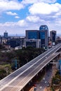 Nairobi Expressway Nairobi City Centre County Cityscape Skyline Skyscrapers Night Buildings Towers Streets Downtown Uptown Kenyas