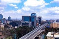 Nairobi Expressway Nairobi City Centre County Cityscape Skyline Skyscrapers Night Buildings Towers Streets Downtown Uptown Kenyas