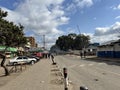 Desai road in Ngara area in Nairobi Kenya Royalty Free Stock Photo