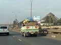 Nairobi streets - Thika Road Superhighway with pickup in Nairobi Kenya