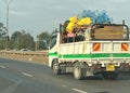 Nairobi streets - Thika Road Superhighway with pickup in Nairobi Kenya