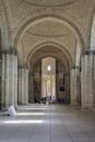 The Royal Abbey Fontevraud, Maine-Loire, France.