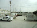 Security check-post on the streets of Najaf