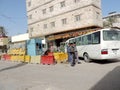 Military check post in Najaf - Iraq travel - war zone