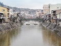 Nakabashi Bridge of Hida-Takayama old town in Chubu region.