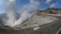 Nakadake Crater, Mount Aso, Japan Royalty Free Stock Photo