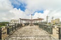 Agaiteida bridge which means East Sun on the Hanta road near the North Nakagusuku Castle in Okinawa Island