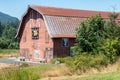 Nakashima Barn Along the Centennial Trail Royalty Free Stock Photo