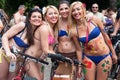 Naked bike ride in Thessaloniki - Greece