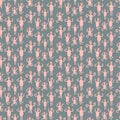 Naked people hand drawn seamless pattern in cartoon comic style