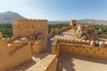 Nakhal Fort, in Nakhal, Oman Royalty Free Stock Photo