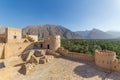 Nakhal Fort, in Nakhal, Oman Royalty Free Stock Photo