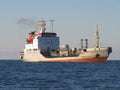 Nakhodka, Primorsky kray / Russia - September 25 2018: Oil product tanker Belogorsk at anchor near port Nakhodka