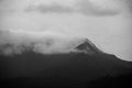 Nakhon Chum landscape balck&white clour