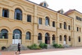 Historic building of Neo-Palladian architecture used for Queen Sirikit National Library, Nakhon Phanom, Thailand