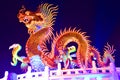 Nakhon sawan cityThailand Tourists come to visit the Chinese New Year Lantern Festival, Dragon Chinese New Year, Chinese Dragon