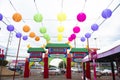 Nakhon sawan festival,lamp,hanging lamp,king lght ,Chinese New Year, Chinese New Year activities, dragon,dragon dance , The Chines