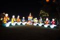 Nakhon sawan festival,lamp,hanging lamp,king lght ,Chinese New Year, Chinese New Year activities, dragon,dragon dance , The Chines