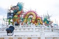 Nakhon sawan festival,lamp,hanging lamp,king lght ,Chinese New Year, Chinese New Year activities, dragon,dragon dance , The Chines