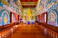 NAKHON SAWAN, THAILAND - January 25, 2020 : Buddha Statue with Beautiful Thai Style Art at Sriutumpron Temple Royalty Free Stock Photo