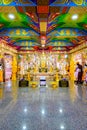 NAKHON SAWAN, THAILAND - January 25, 2020 : Buddha Statue with Beautiful Thai Style Art at Sriutumpron Temple Royalty Free Stock Photo