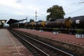 Nakhon Sawan train station, Thailand, landscape, train travel concept