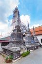 NAKHON SI tHAMMARAT, THAILAND - APRIL 22, 2016: Wat Phra Mahathat Woramahawihan ,the most sacrosanct of Nakhon Si Thammarat , Now Royalty Free Stock Photo