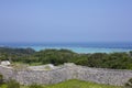 Nakijin Gusuku ruins in Okinawa, Japan