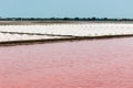 Naklua or salt farm Royalty Free Stock Photo