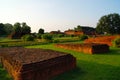 Nalanda old Buddhist University Royalty Free Stock Photo
