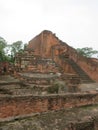 Historic Nalanda University in Bihar India Royalty Free Stock Photo