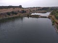 Naldurga fort, water dam . Royalty Free Stock Photo