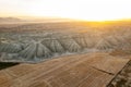 Nallihan District in Ankara, Turkey. The Girl Hill Natural Monument.