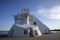 Nallikari tourist attraction viewing platform, Oulu Finland