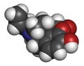 Naloxone opioid receptor antagonist. Drug used in treatment of opioid overdose.